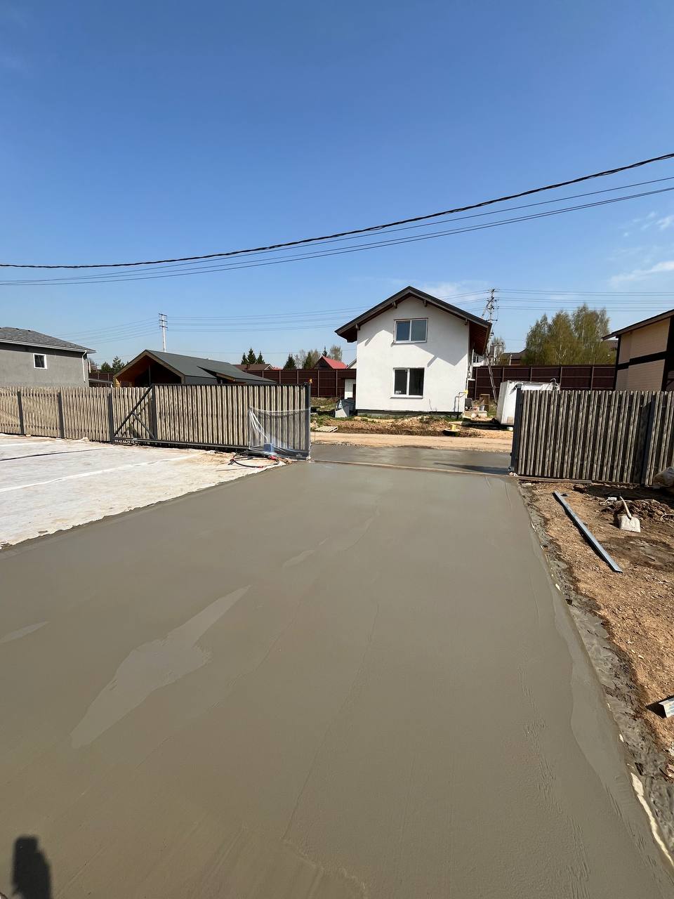 Заливка и финишное выглаживание бетона мини 3